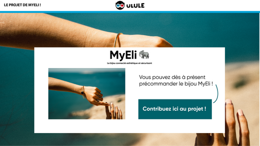 MyEli : Lancement du bijou connecté